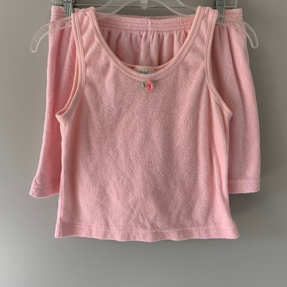 Vintage Terry Pajama Lounge Set